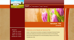 Desktop Screenshot of fahrschule-tille.de